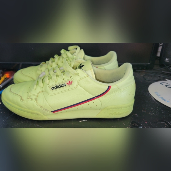 Adidas Lime Green Sneakers - Picture 1 of 10